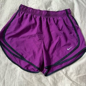 Nike purple athletic shorts - size medium